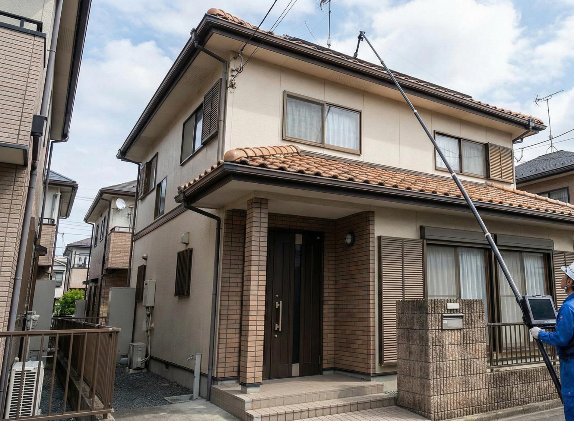 高所カメラ点検